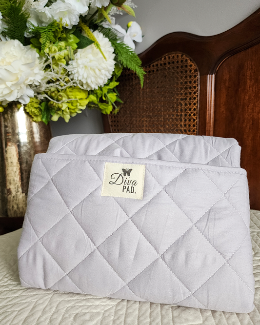 Diva Pad Reusable Menstrual Bed Pad Grey