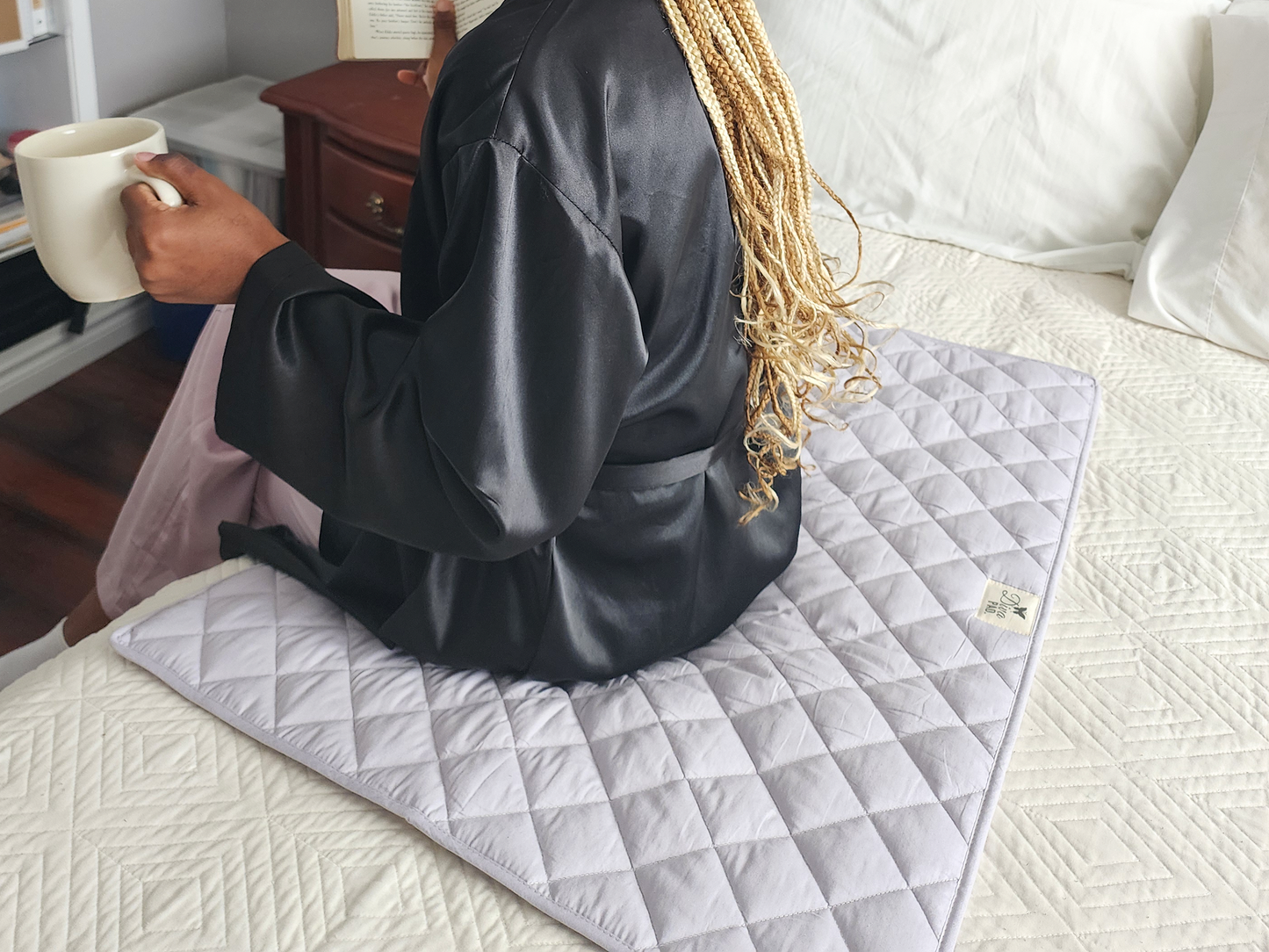 Diva Pad Reusable Menstrual Bed Pad Grey
